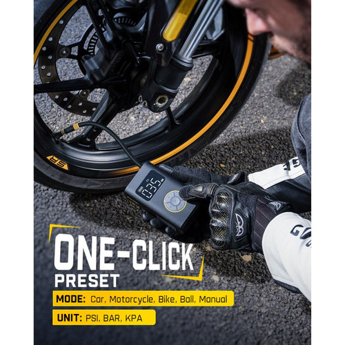 Fanttik X9 Pro Tire Inflator Portable Motorcycle Air Compressor