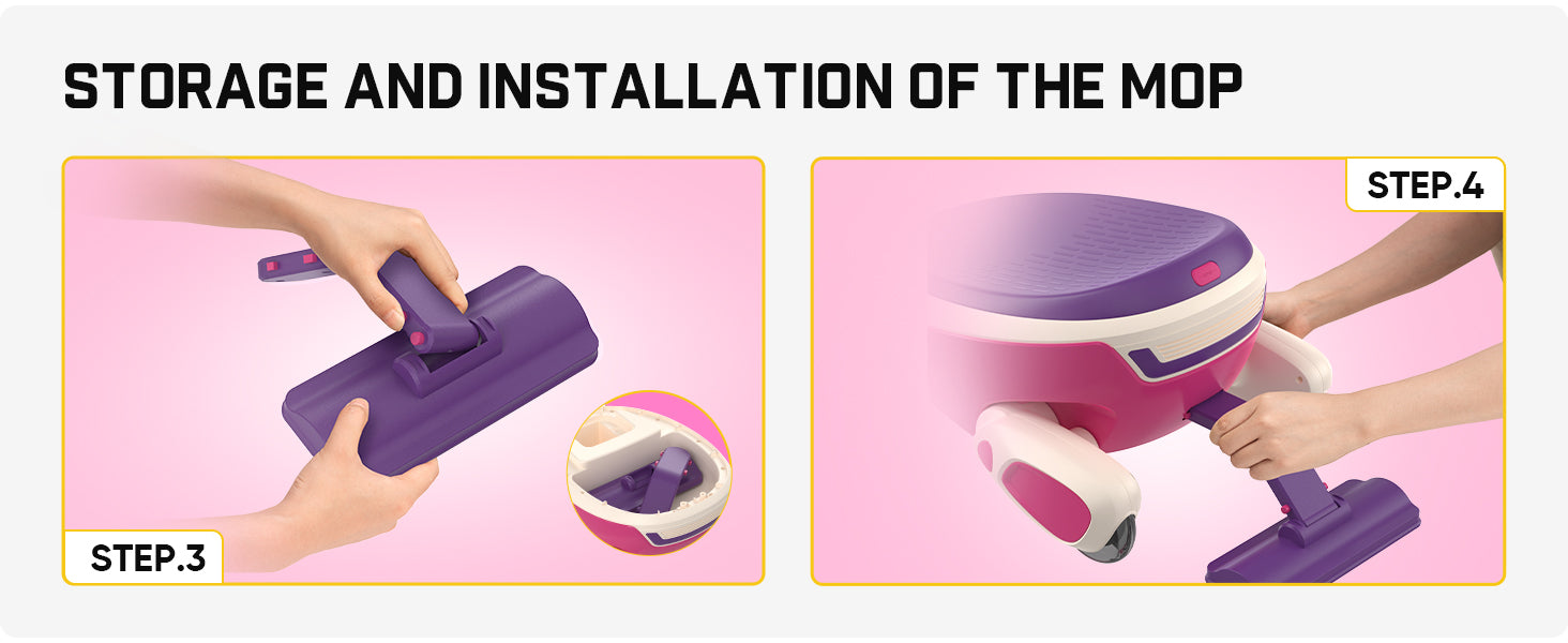 FanttikRide N10 Pro Electric Wiggle Car with Pedal, Type-C Rechargeable Battery, One-Click Detachable Mop, GlideWiz, Anti-Rollover, Flashing Wheels, Bluetooth, Ages 3+, 150 Lbs