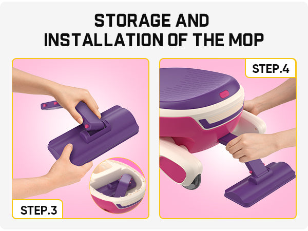 FanttikRide N10 Pro Electric Wiggle Car with Pedal, Type-C Rechargeable Battery, One-Click Detachable Mop, GlideWiz, Anti-Rollover, Flashing Wheels, Bluetooth, Ages 3+, 150 Lbs