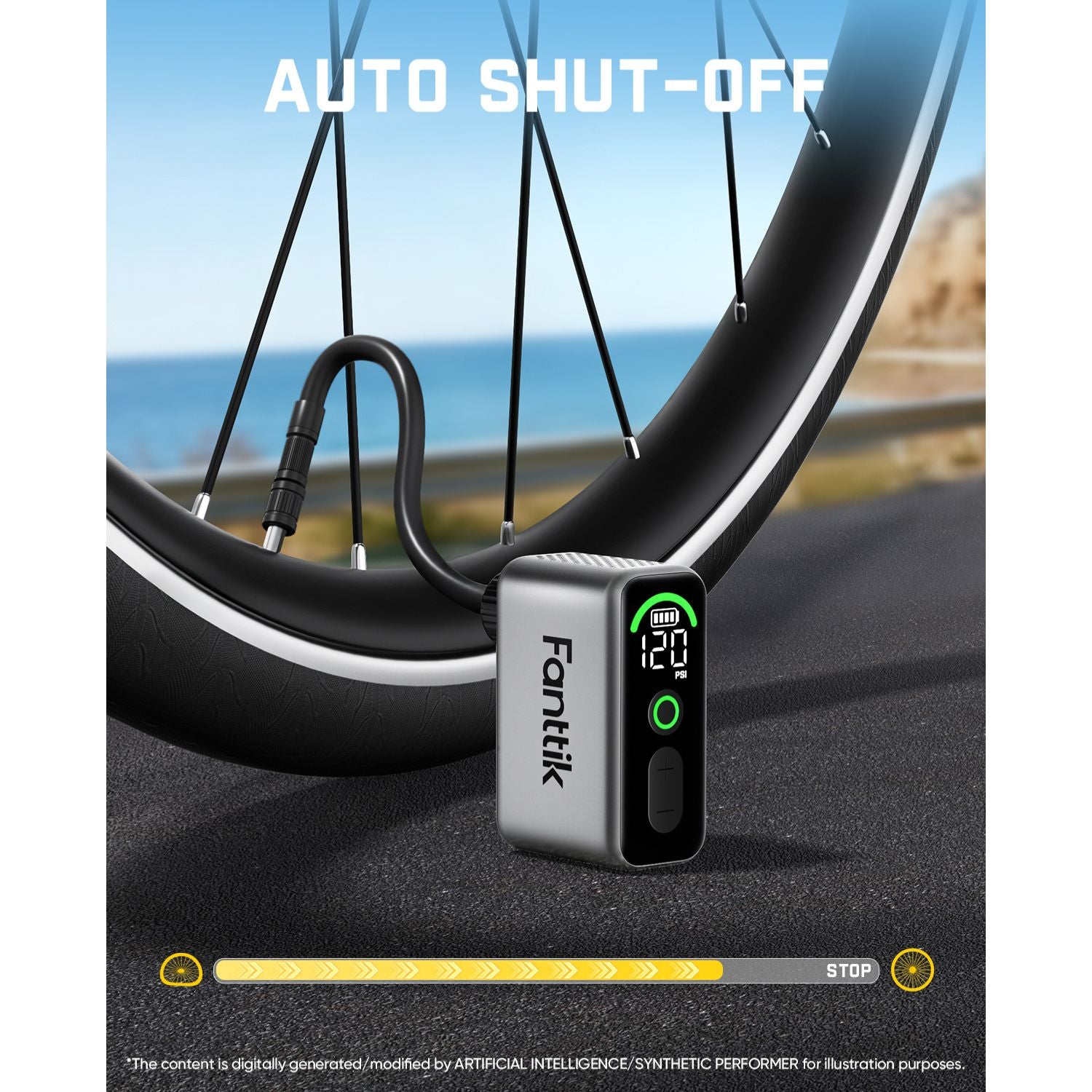 Fanttik Electric Tiny Bike Pump