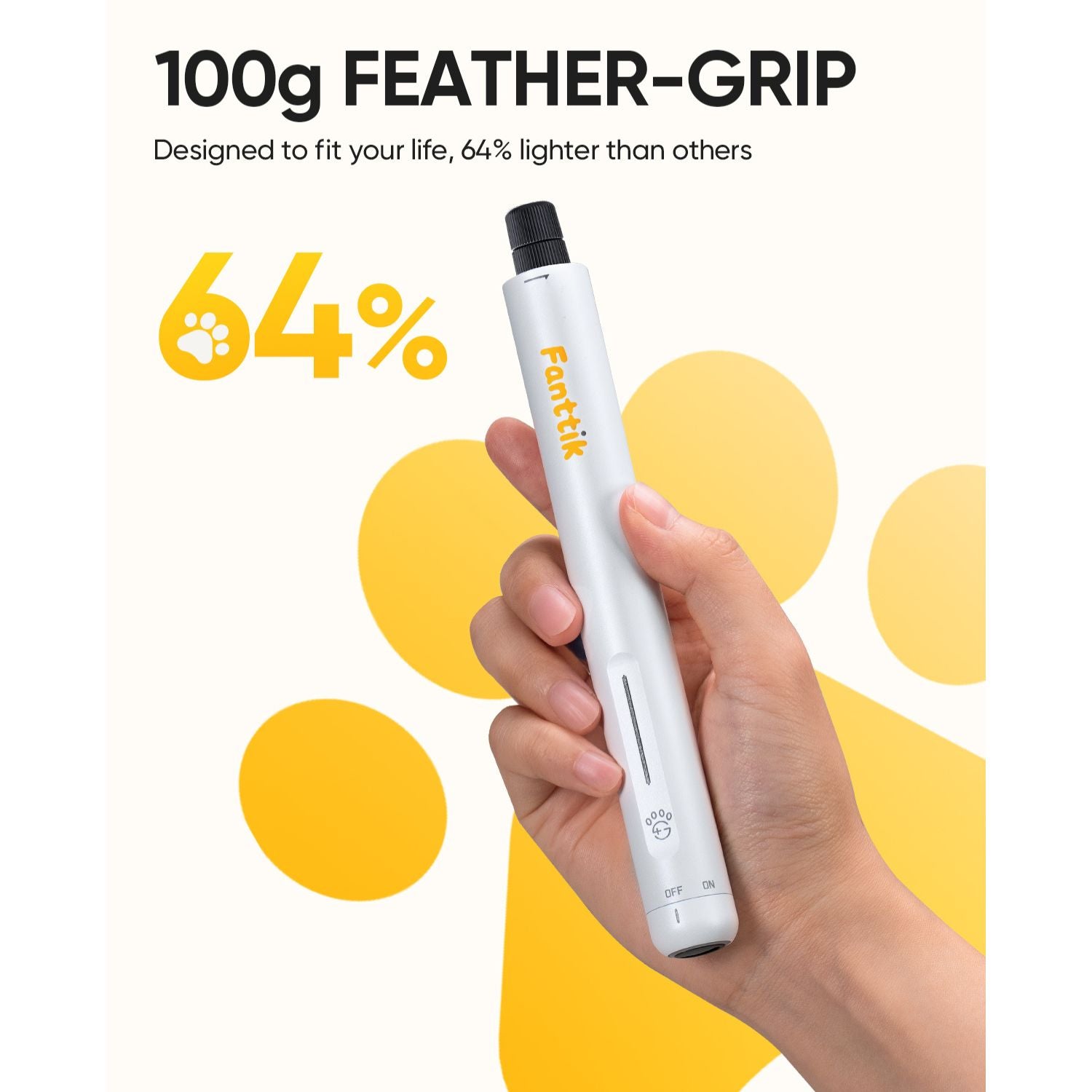 Fanttik F2 Master Pet Dog Nail Grinder