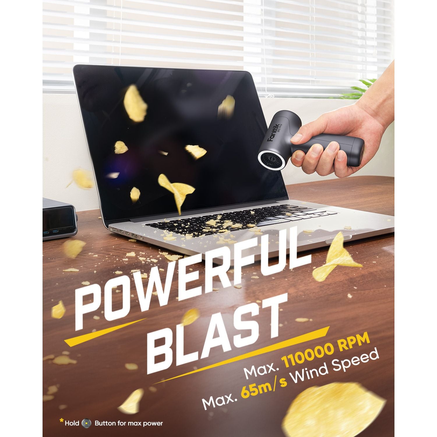 Fanttik B10 Pro Electric Air Duster-Silver