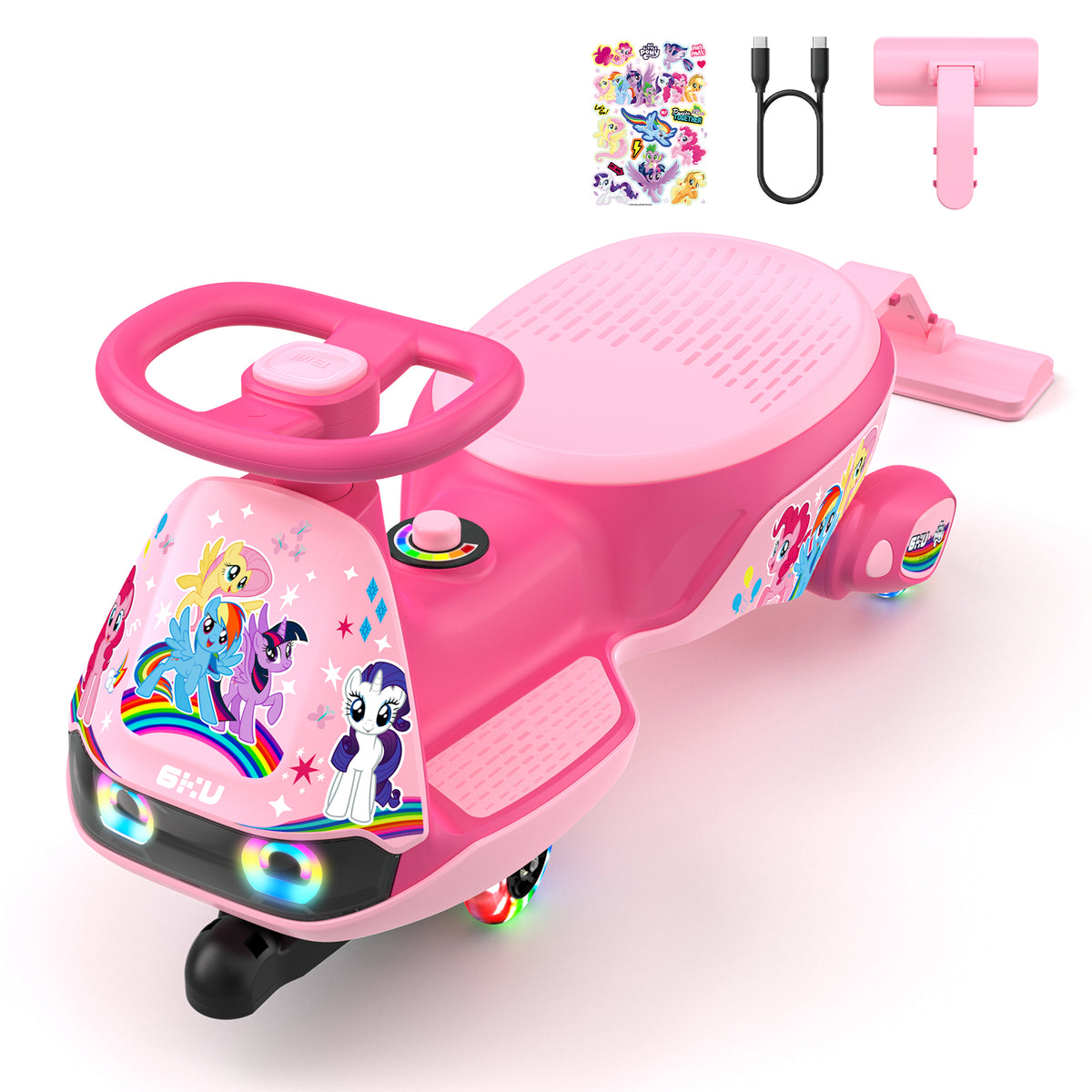 Momo 11 Pro Electric Wiggle Car - My Little Pony