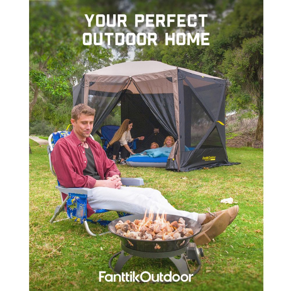 FanttikOutdoor Zeta D8 Pro Max Camping Canopy Tent