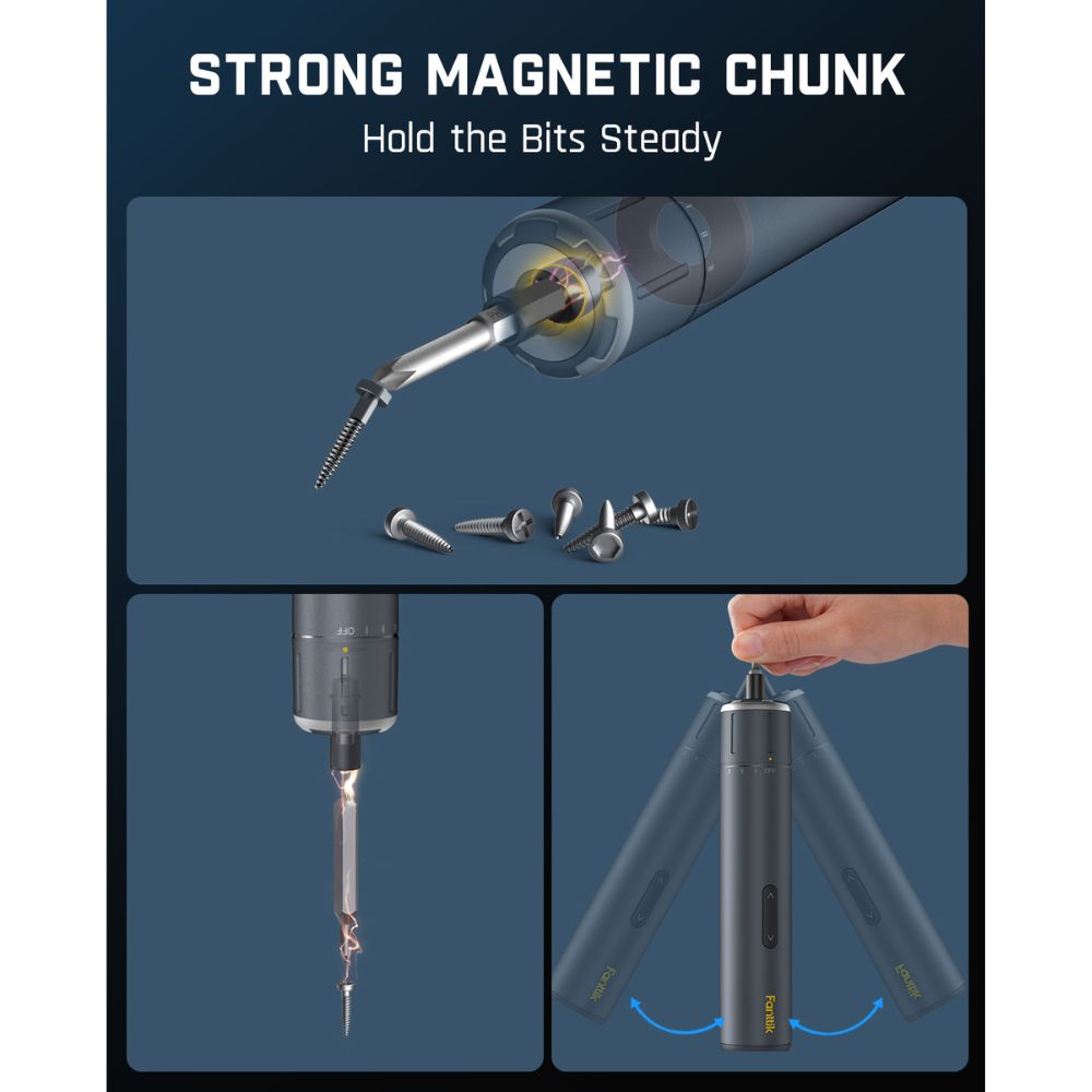 Electric screwdriver with online torque setting