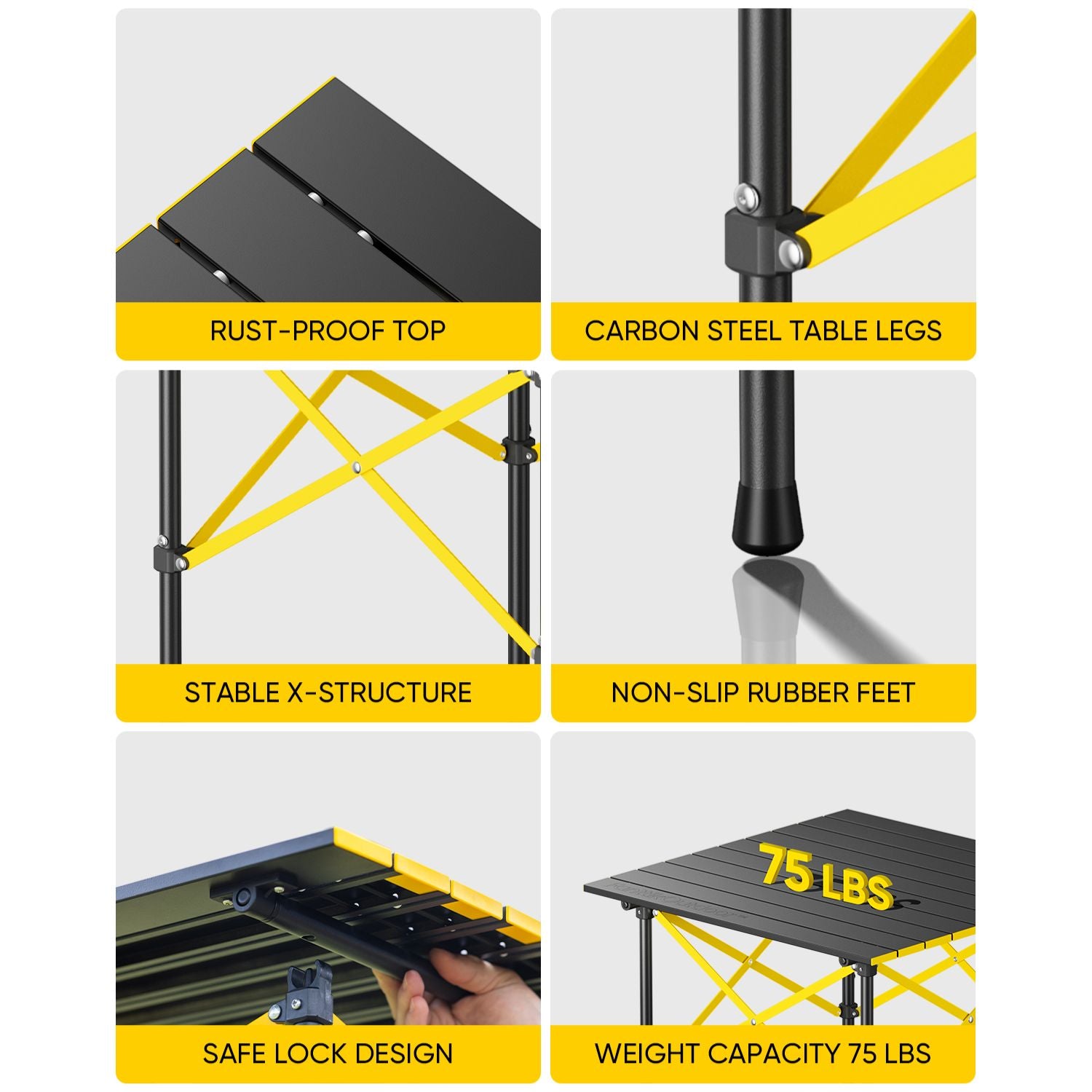 FanttikOutdoor Zeta V11 Pro Camping Table, Medium