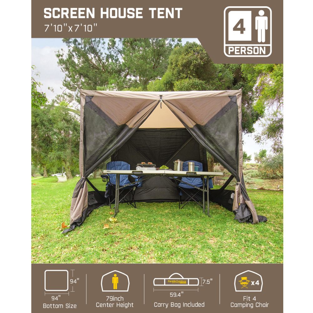 FanttikOutdoor Zeta D4 Pro Max Camping Canopy Tent