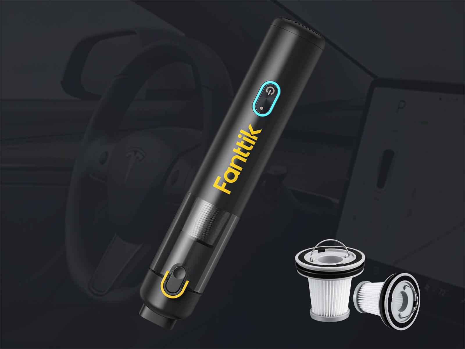 HEPA Filter for V7 Pocket Car Vacuum - Fanttik's 2-Pack Solution