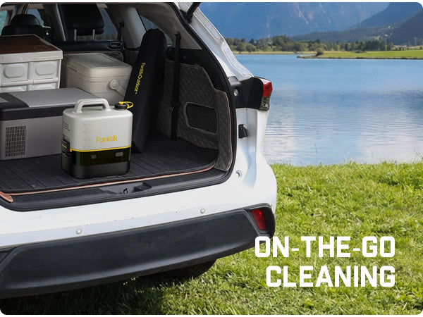 The compact design of this cordless pressure washer makes indoor and outdoor cleaning effortless and efficient