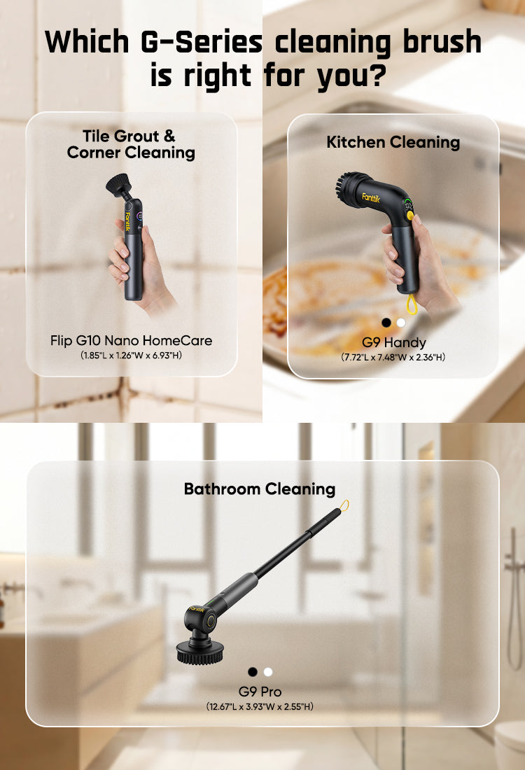Electric Scrubbers | Cordless Spin Cleaners