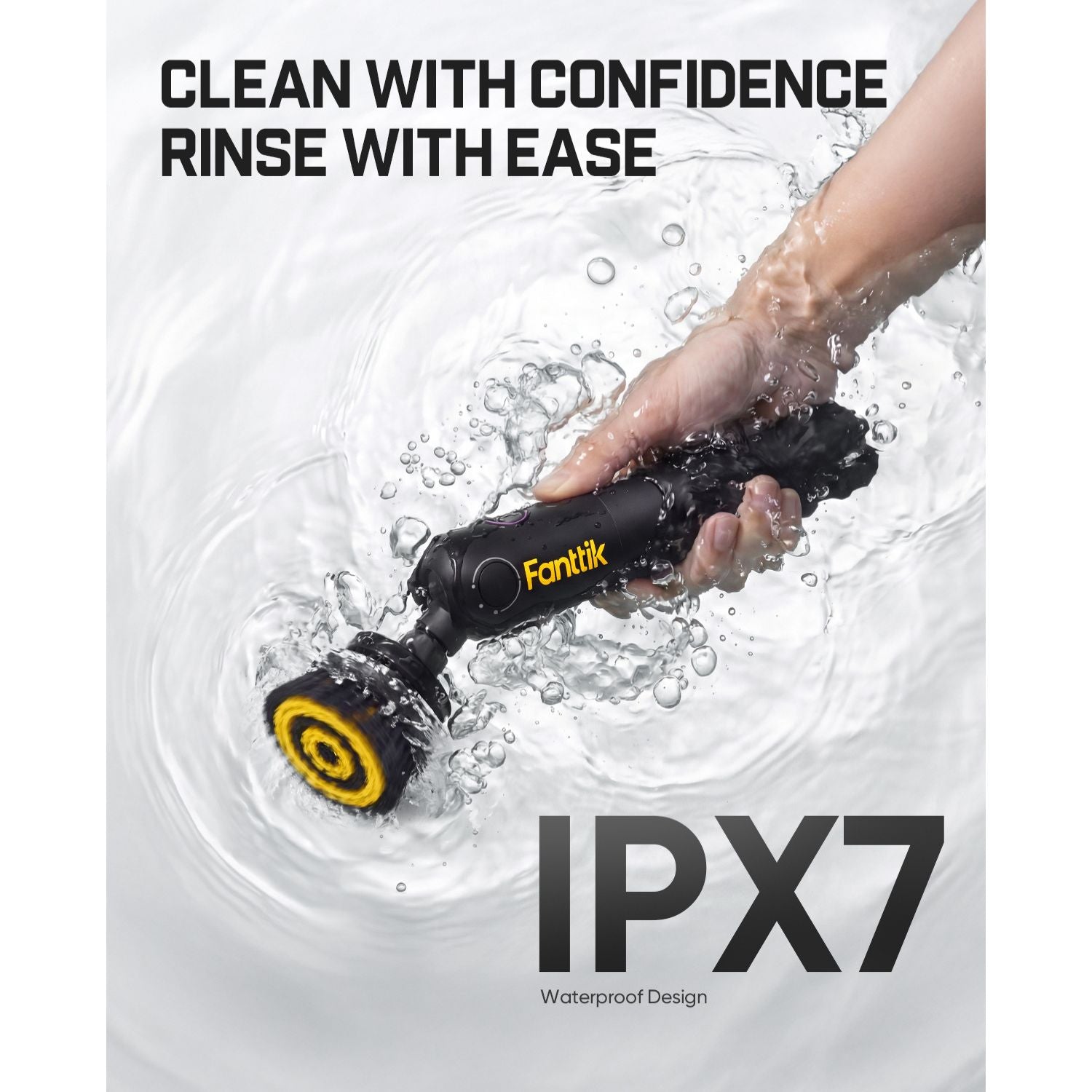 Fanttik Flip G10 Nano HomeCare Cordless Electric Spin Scrubber