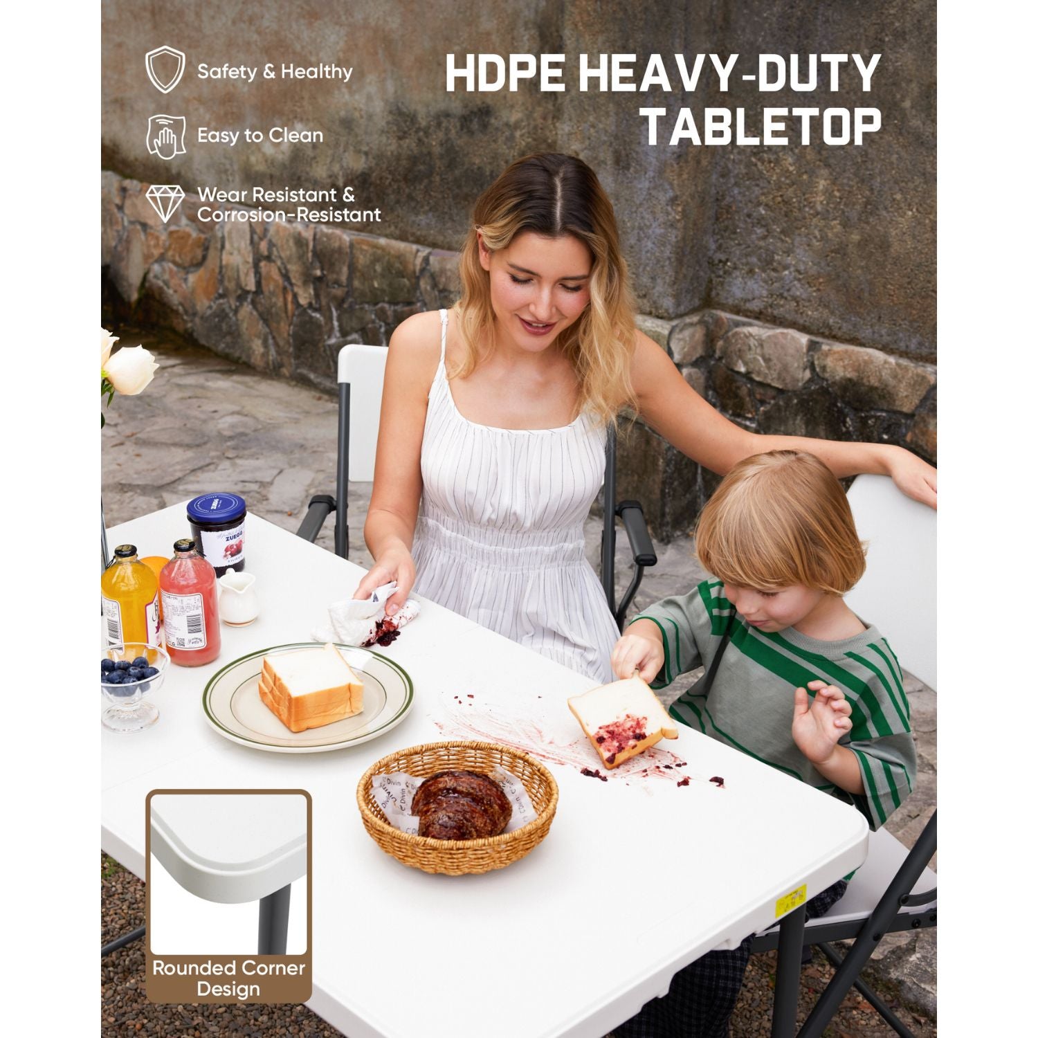 FanttikOutdoor Zeta X4 Pro 4ft Folding Table