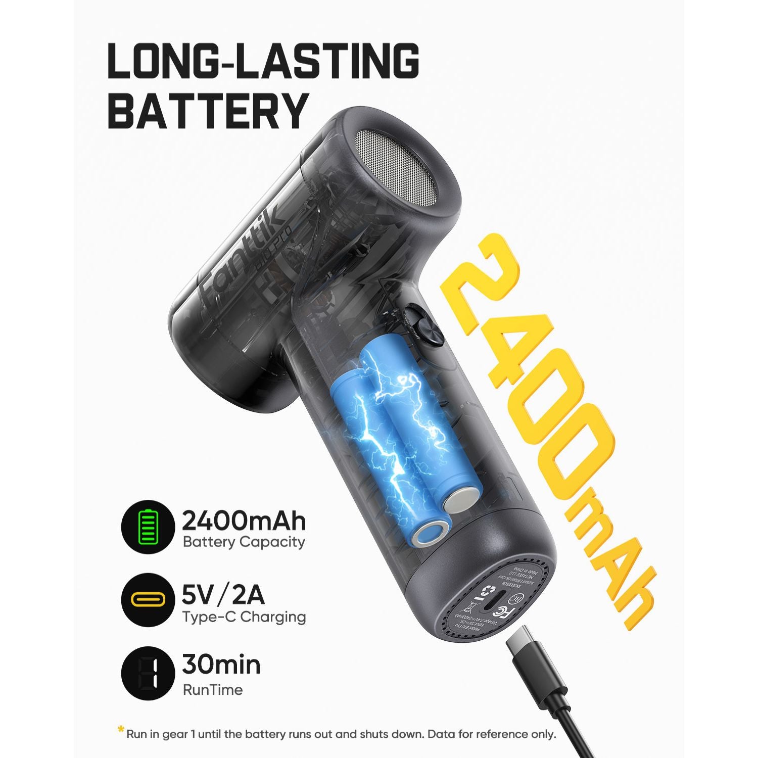 Fanttik B10 Pro Electric Air Duster-Silver