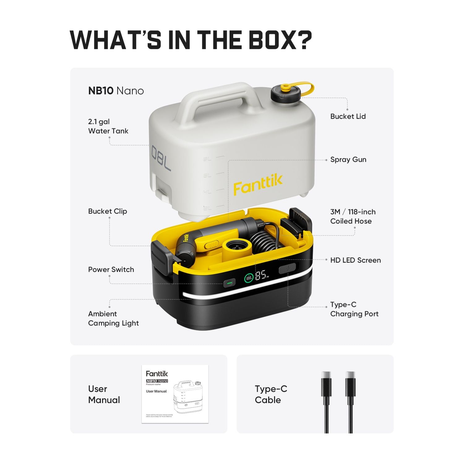 Cordless Pressure Washer for Patio Cleaning | Portable