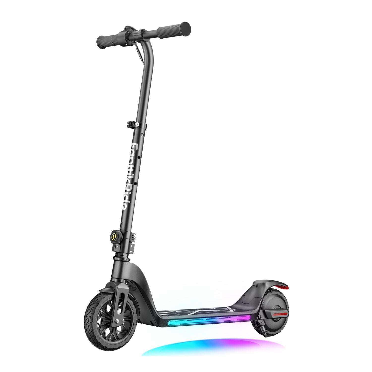 Fanttikride C10 Pro Electric Scooter for Kids 3.9-5.2 ft Tall, LED Battery Level, 5/8/10 MPH, 6.5 Miles Range, Height Adjustable, Type C Fast Charging, Foldable Electric Scooter for Kids