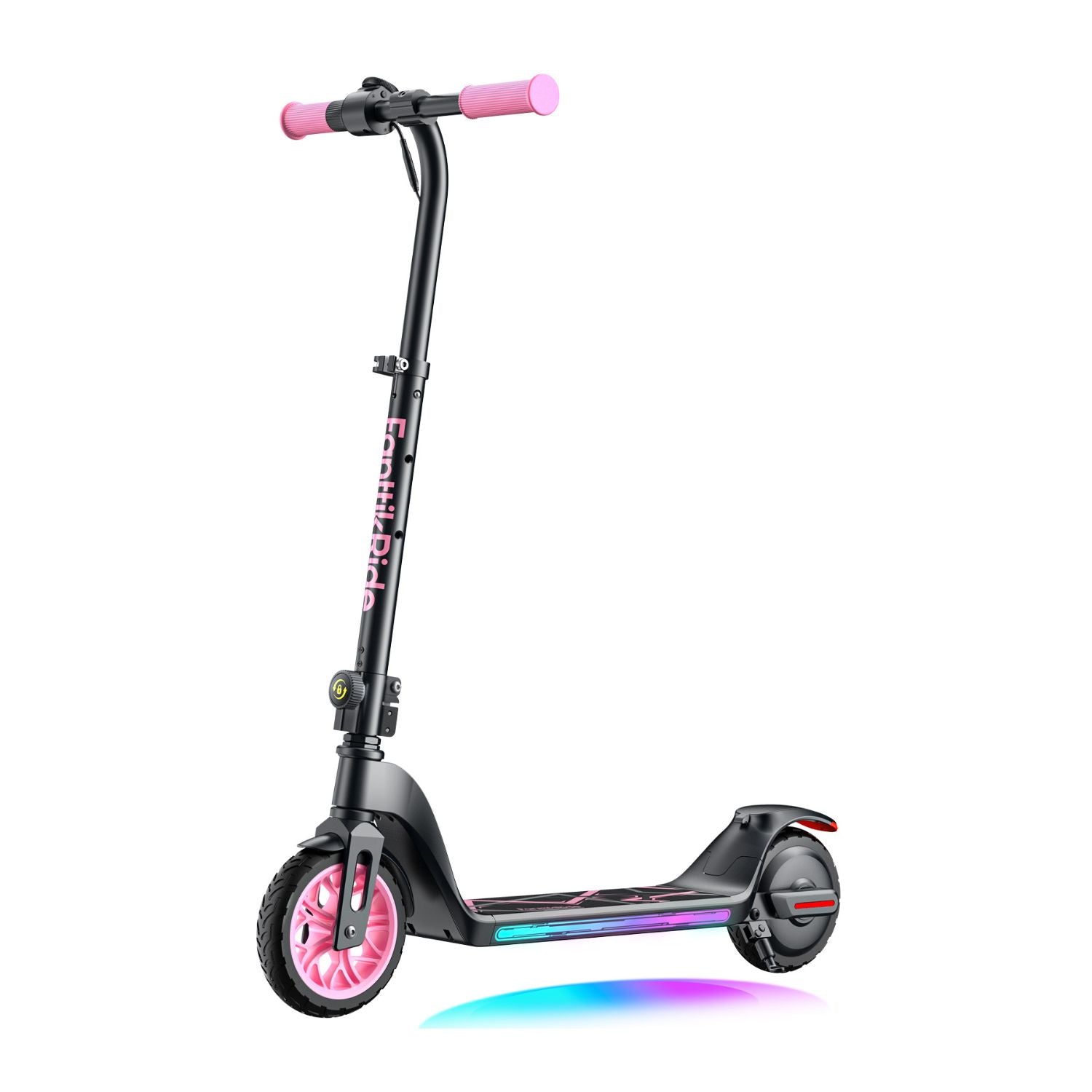 Fanttikride C10 Pro Electric Scooter for Kids 3.9-5.2 ft Tall, LED Battery Level, 5/8/10 MPH, 6.5 Miles Range, Height Adjustable, Type C Fast Charging, Foldable Electric Scooter for Kids