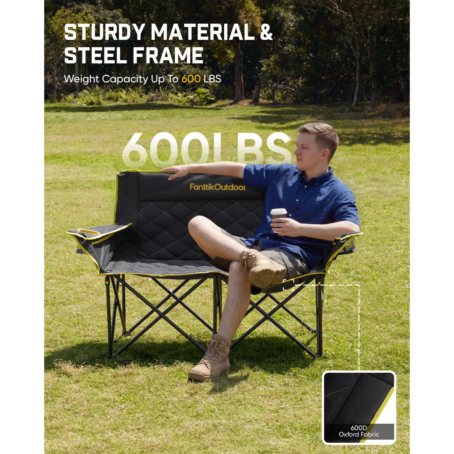 FanttikOutdoor Zeta L11 Duo Pro Double Camping Chair