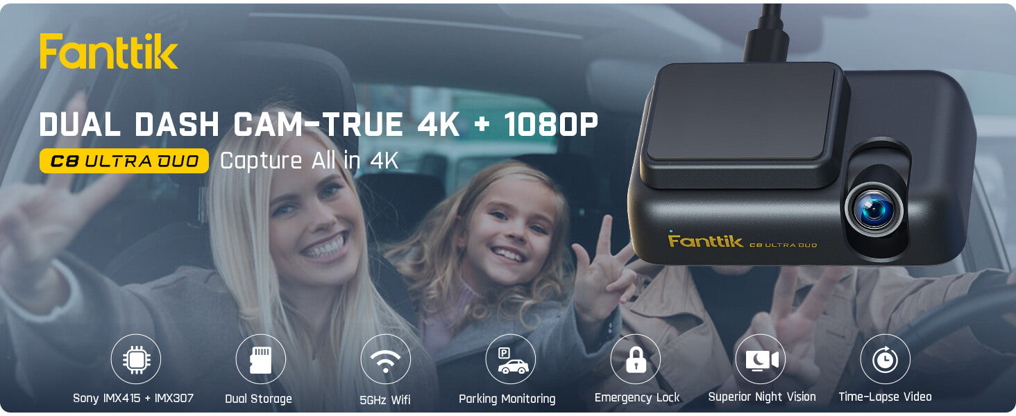 Fanttik C8 APEX True 4K UHD Dash Cam｜TikTok Search
