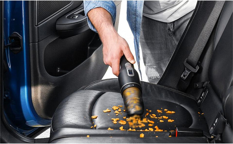 car vacuum with extendable hose for hard to reach areas
