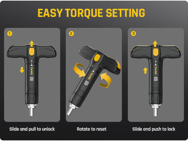 Fanttik TS2 PRO Torque Screwdriver Wrench Set, T-handle, Bits Storage Design, 12 Pcs S2 Steel Bits, 1/4" Drive, 15-75 in-lbs, Suitable for Gunsmithing, Scope Mounting, Bike and Maintenance