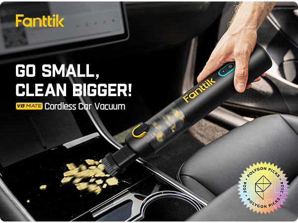 Fanttik Slim V8 Mate Cordless Car Vacuum RobustClean®