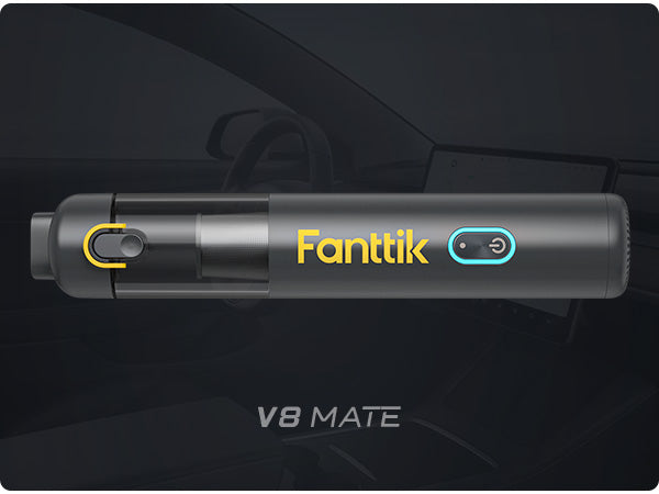 Fanttik RobustClean™ V8 Mate Cordless Car Vacuum Gray