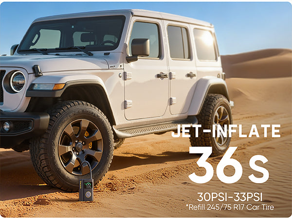 Fanttik X10 Pro Max Tire Inflator for SUV, 36s Fast Inflate Portable Air Compressor with Presta and Schrader Valve, 150PSI Cordless Air Pump with Powerful Battery for Cars, Motorcycles, Bikes, Balls