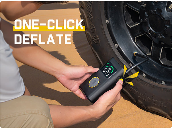 Fanttik X10 Pro Max Tire Inflator for SUV, 36s Fast Inflate Portable Air Compressor with Presta and Schrader Valve, 150PSI Cordless Air Pump with Powerful Battery for Cars, Motorcycles, Bikes, Balls