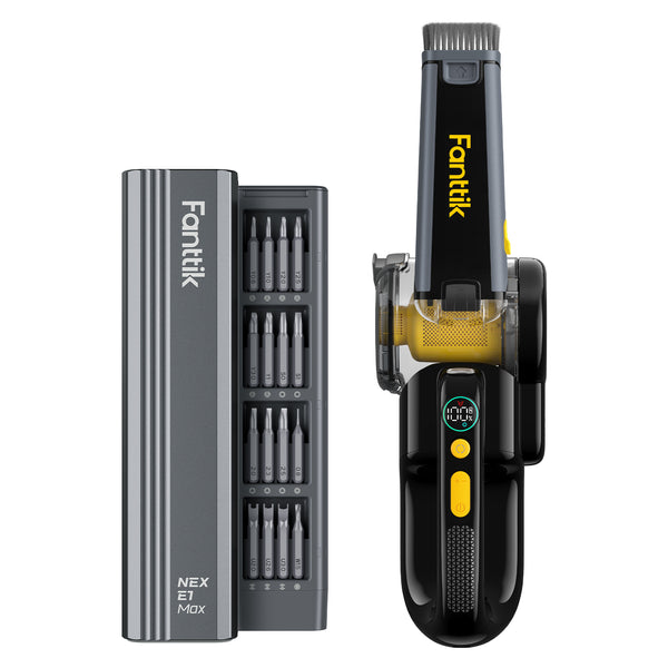Fanttik E1 Max Precision Electric Screwdriver and V10 APEX Foldable Car Vacuum