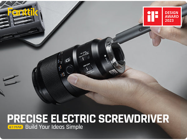 Fanttik E1 MAX screwdriver wins IF Design Award 2023