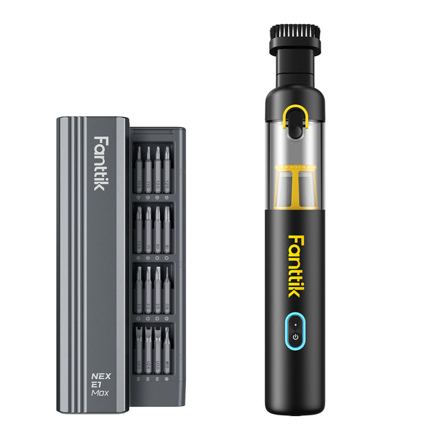Fanttik E1 MAX Electric Screwdriver and V8 APEX Car Vacuum