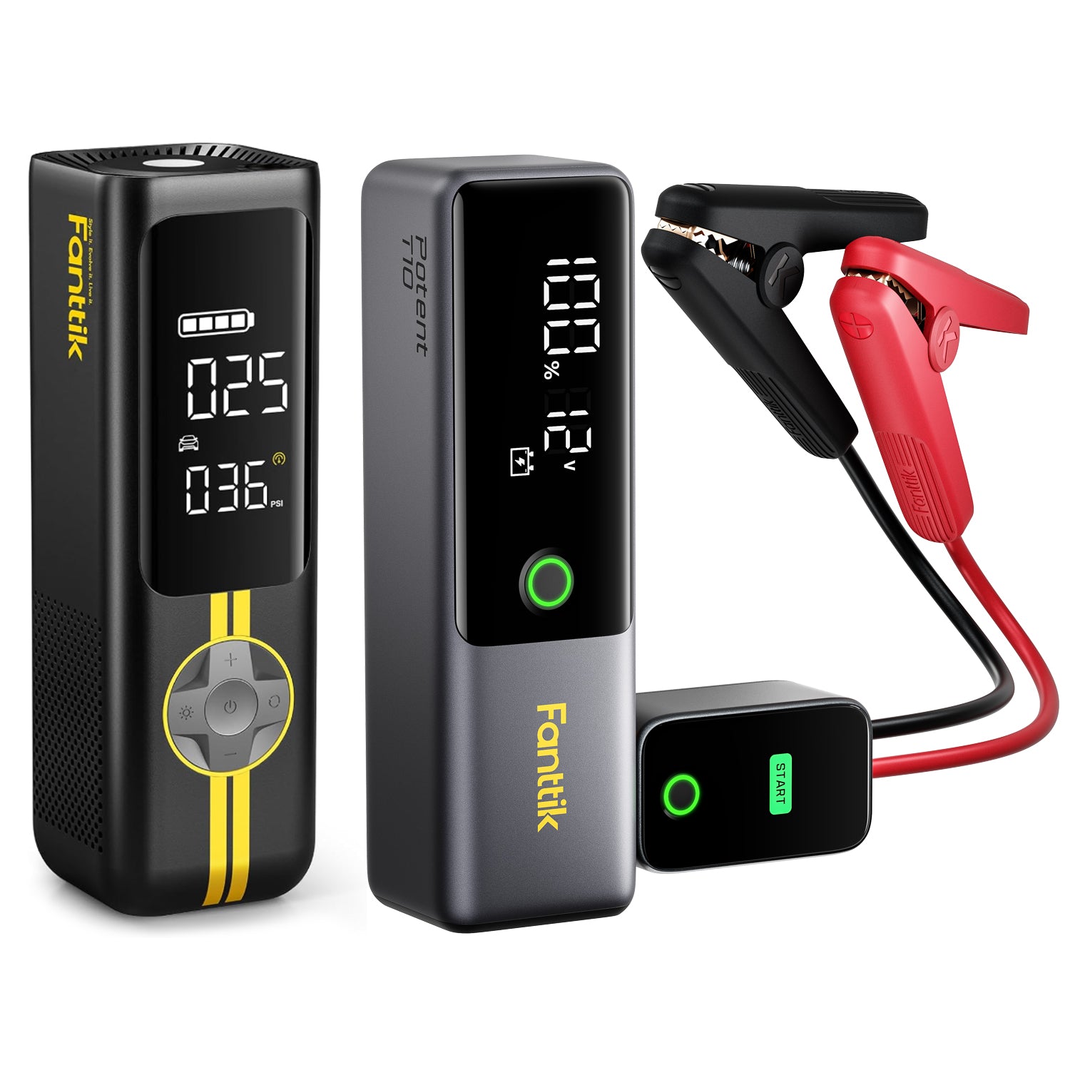 Fanttik Portable Jump Starters - Emergency Battery Boosters