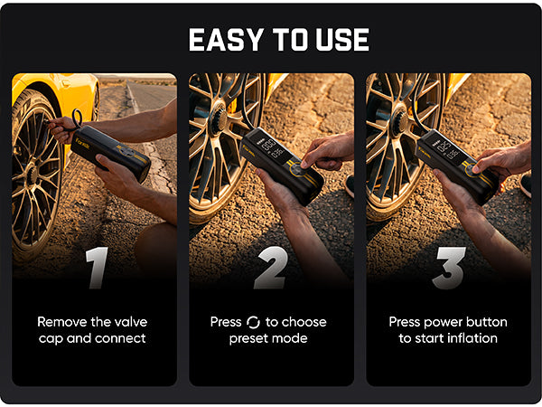 How to use Fantik X8 APEX Tire Inflator