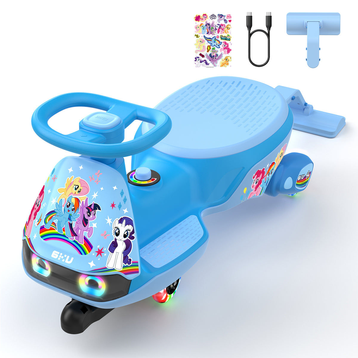 Momo 11 Pro Electric Wiggle Car - My Little Pony