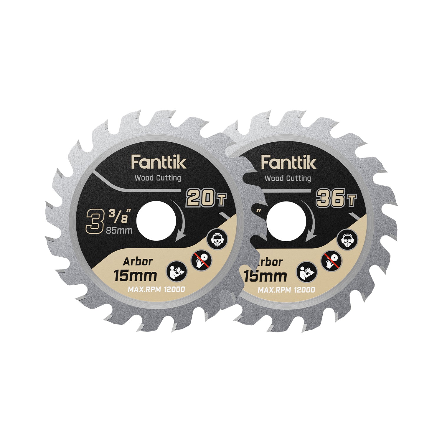Fanttik OB01 3-3/8 Inch 20T Circular Saw Blade for O11 Pro