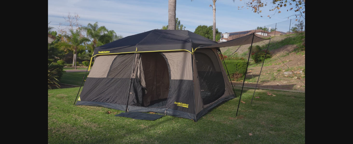 FanttikOutdoor Zeta C8/C10 Apex Camping Tent-Instant Tent