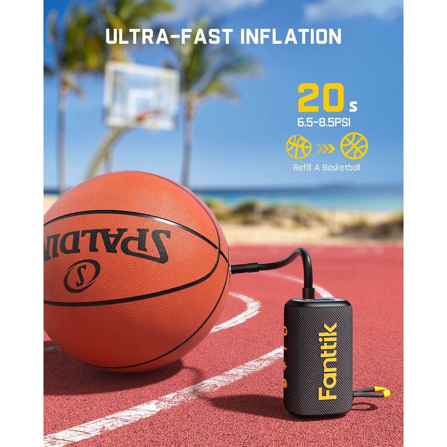 12 Ball Pump Sport Needle Basketball Soccer Volleyball Football Hand Air  Inflate