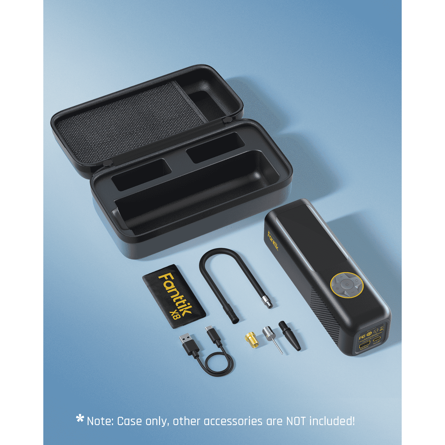 Portable EVA Protection Case for Fanttik X8 APEX Tire Inflator